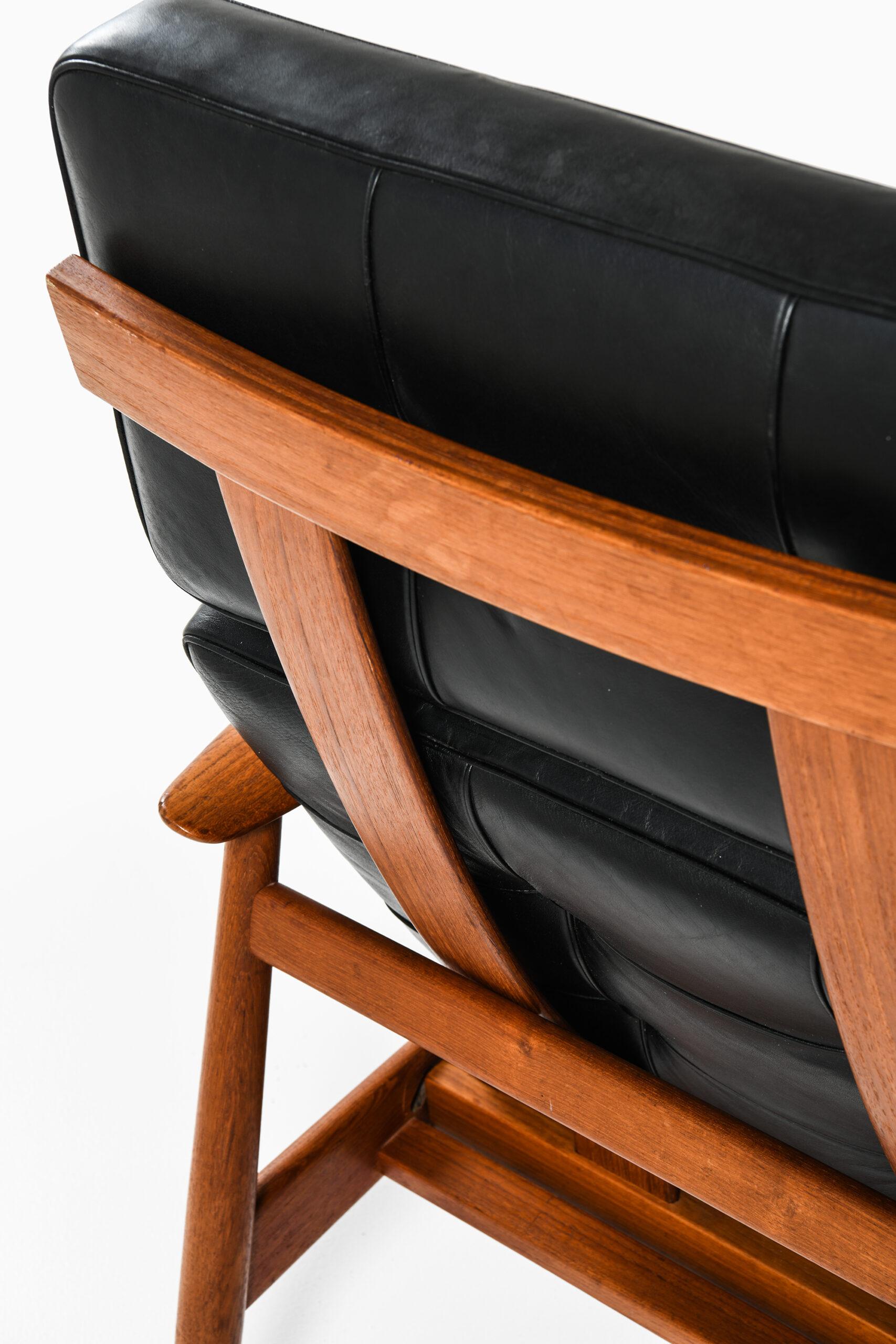 Danish Arne Vodder Easy Chair Model FD 164 Produced by France & Daverkosen For Sale