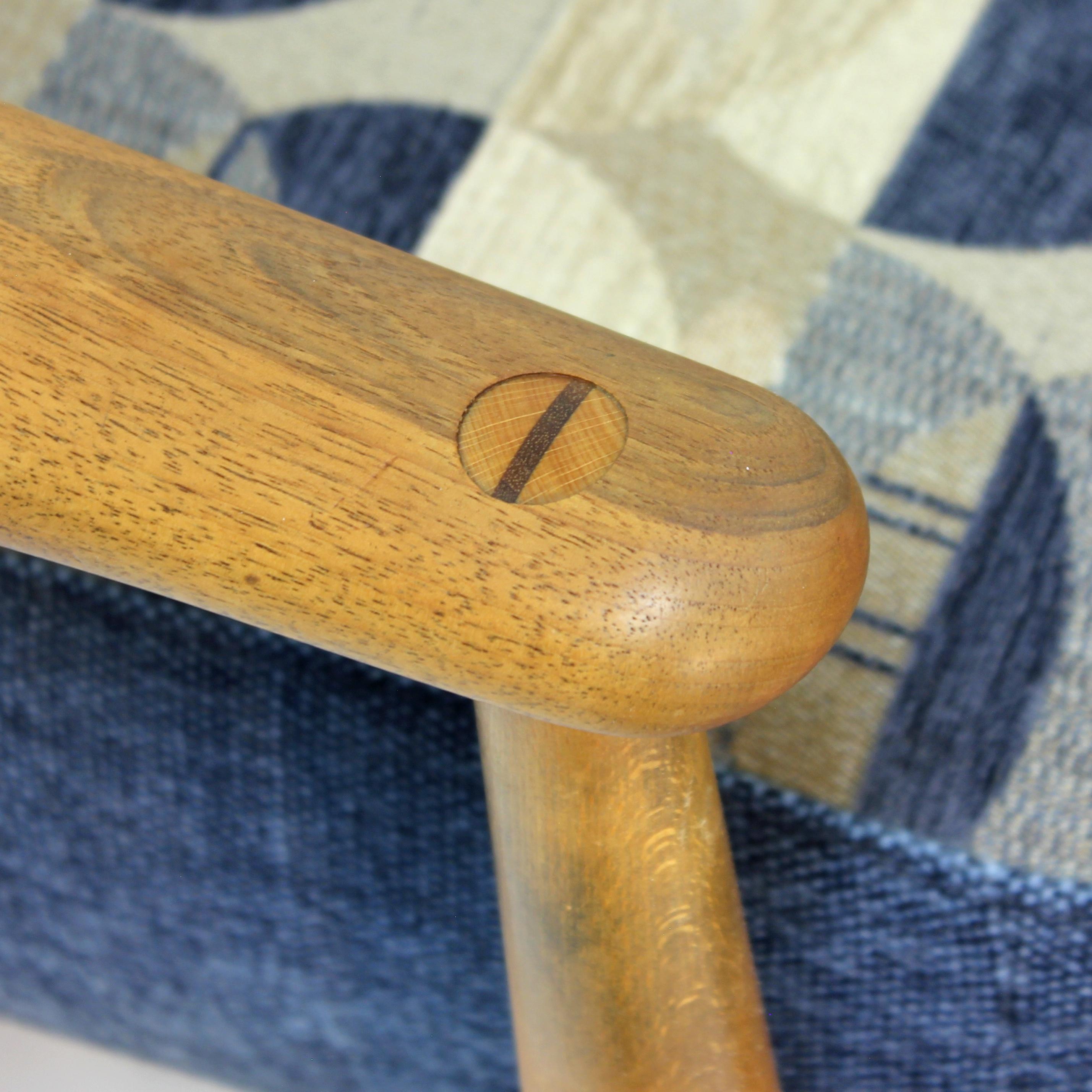 Arne Vodder, chaise longue FD 161 en teck et hêtre, France & Son, Danemark, années 1960 en vente 7