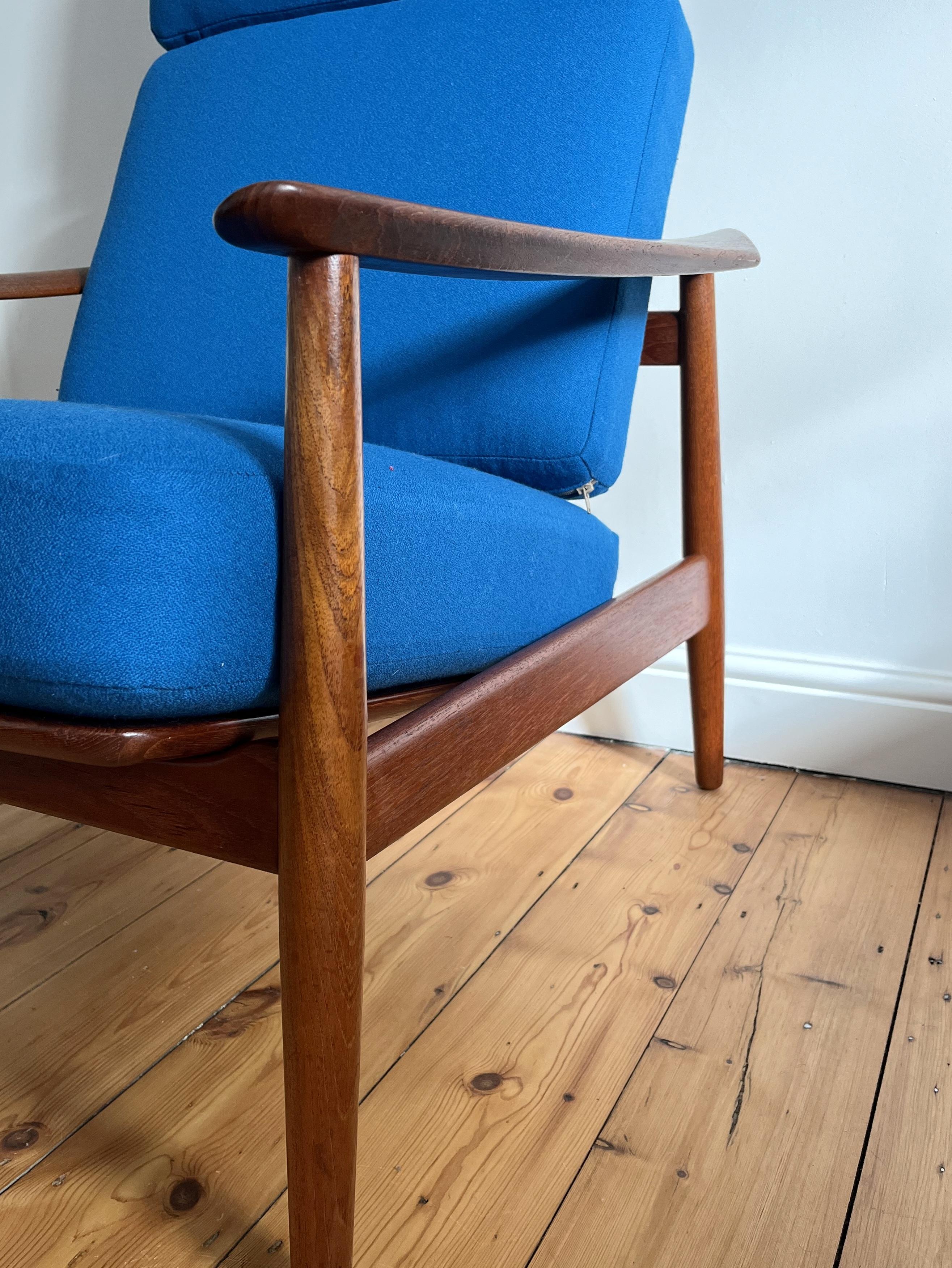Danish Arne Vodder FD 164 Chair for France and Son For Sale