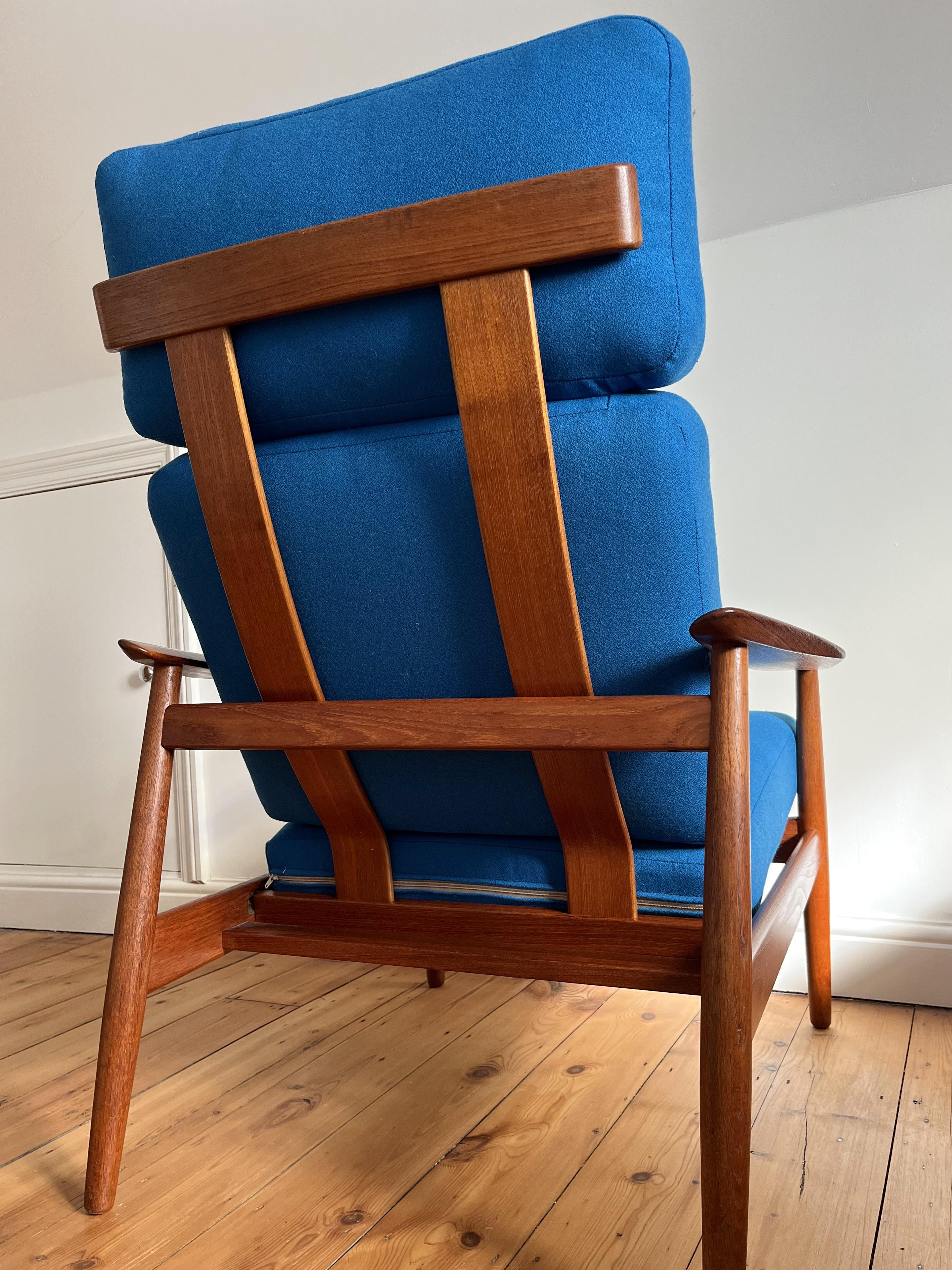 20th Century Arne Vodder FD 164 Chair for France and Son For Sale