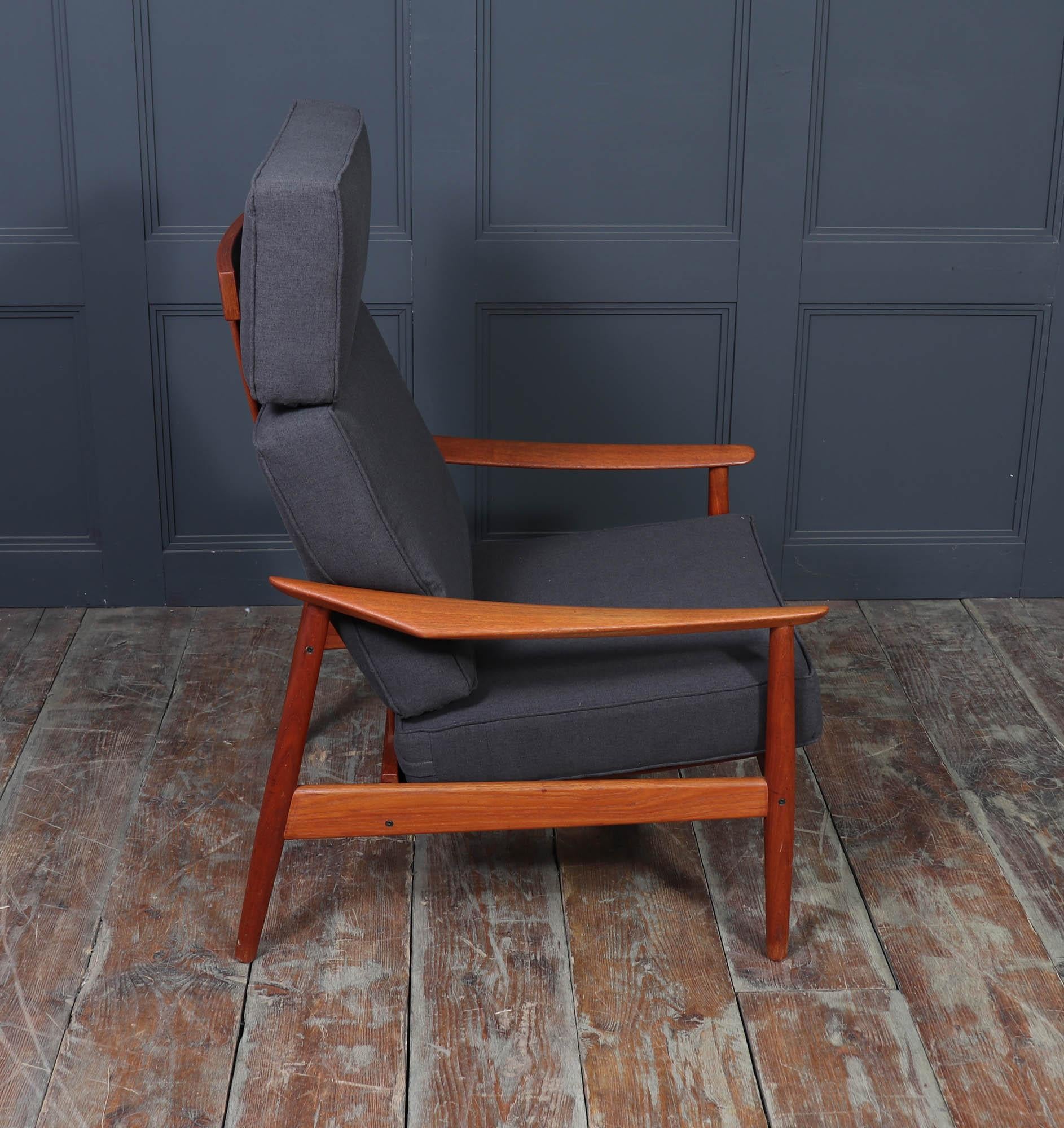 Arne Vodder para France & Søn FD 164 Silla de salón mediados del siglo XX en venta