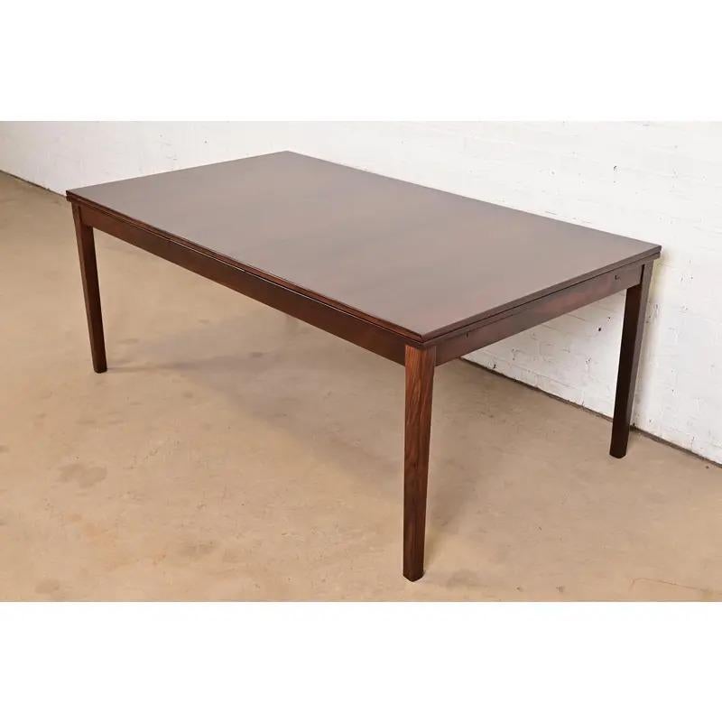 Arne Vodder for H. Sigh & Son's Extension Dining Table, Newly Refinished For Sale 3