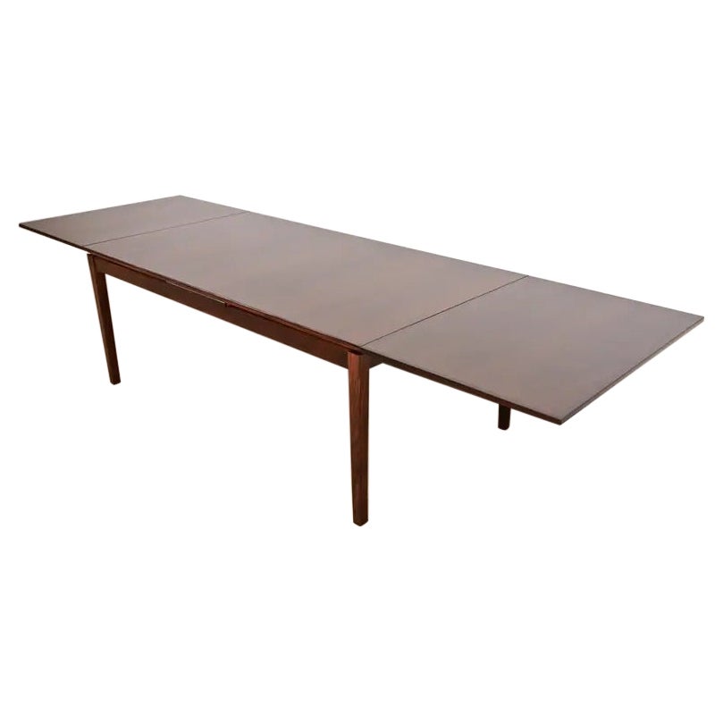 Arne Vodder for H. Sigh & Son's Extension Dining Table, Newly Refinished For Sale