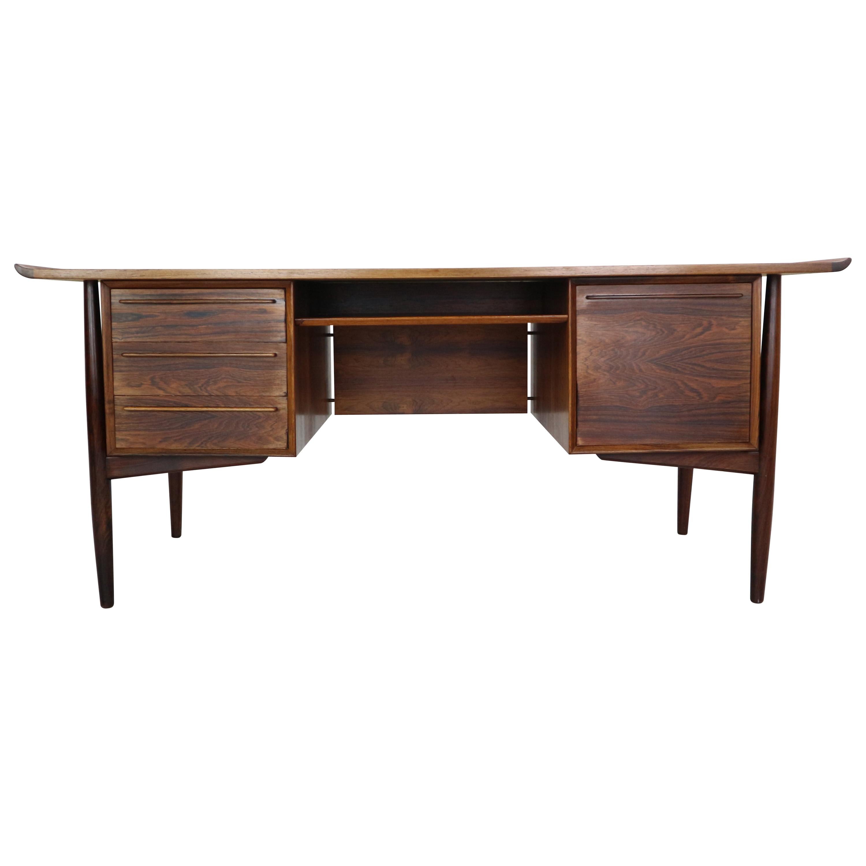 Arne Vodder for H.P. Hansen's Desk, Writing Table, 1960s, Denmark