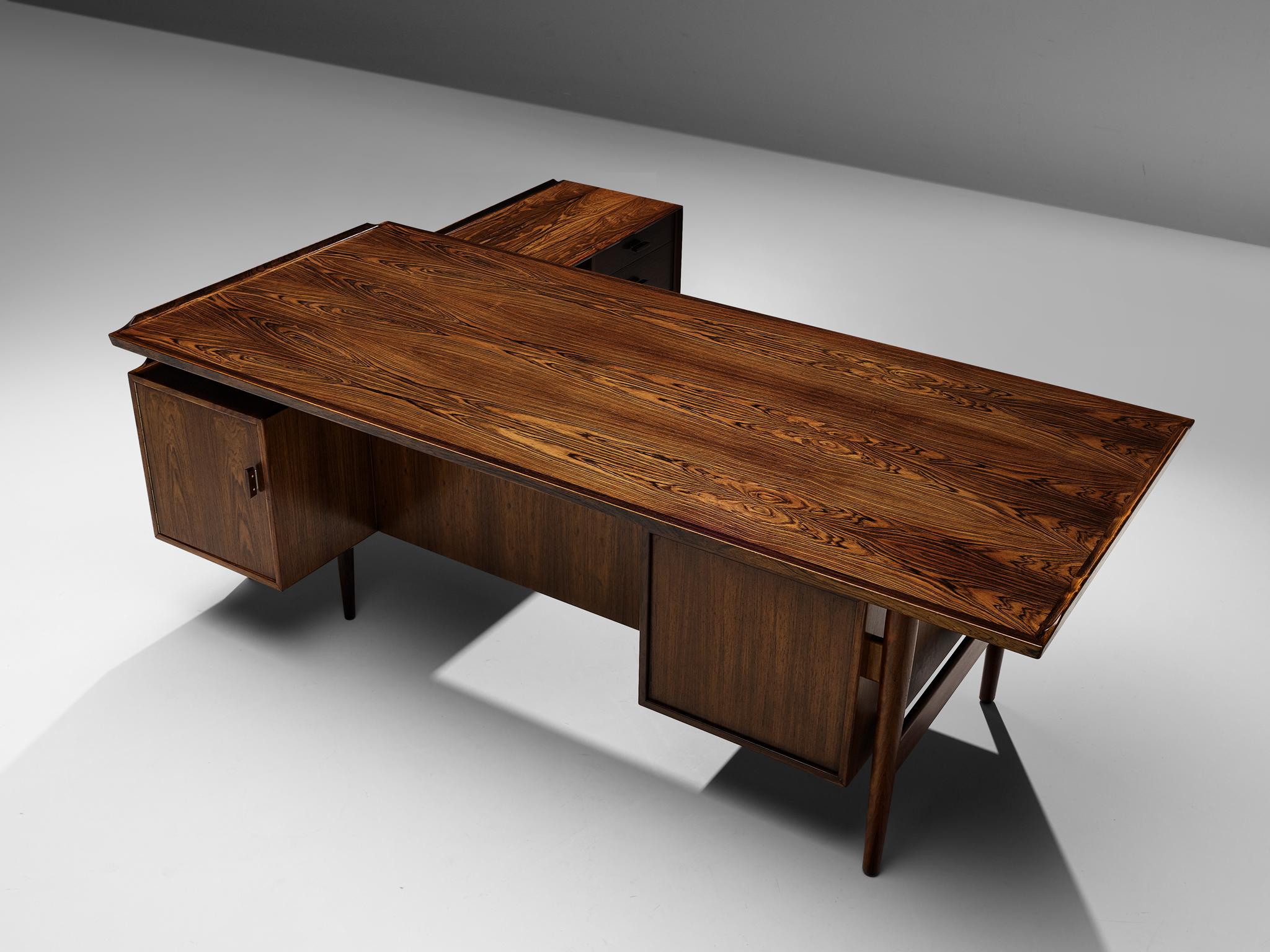 Arne Vodder for Sibast Corner Desk in Rosewood 4