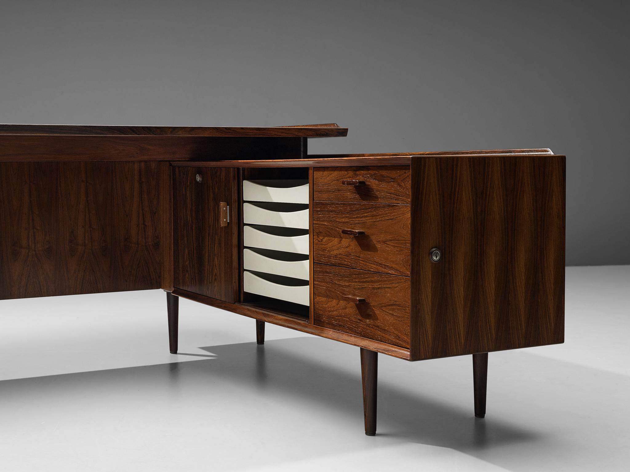 Arne Vodder for Sibast Corner Desk in Rosewood 1