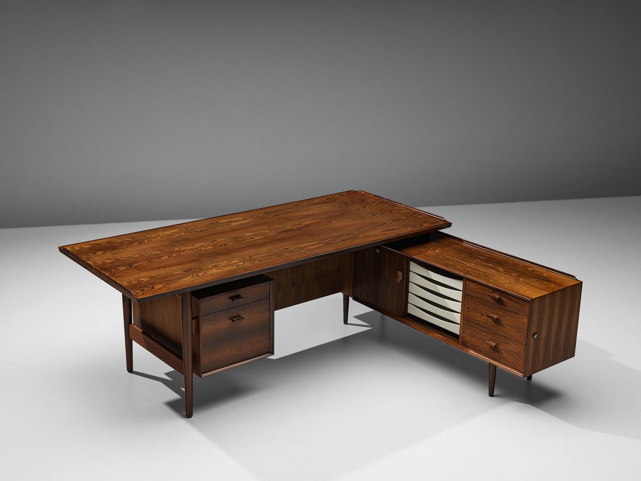 Arne Vodder for Sibast Corner Desk in Rosewood 2