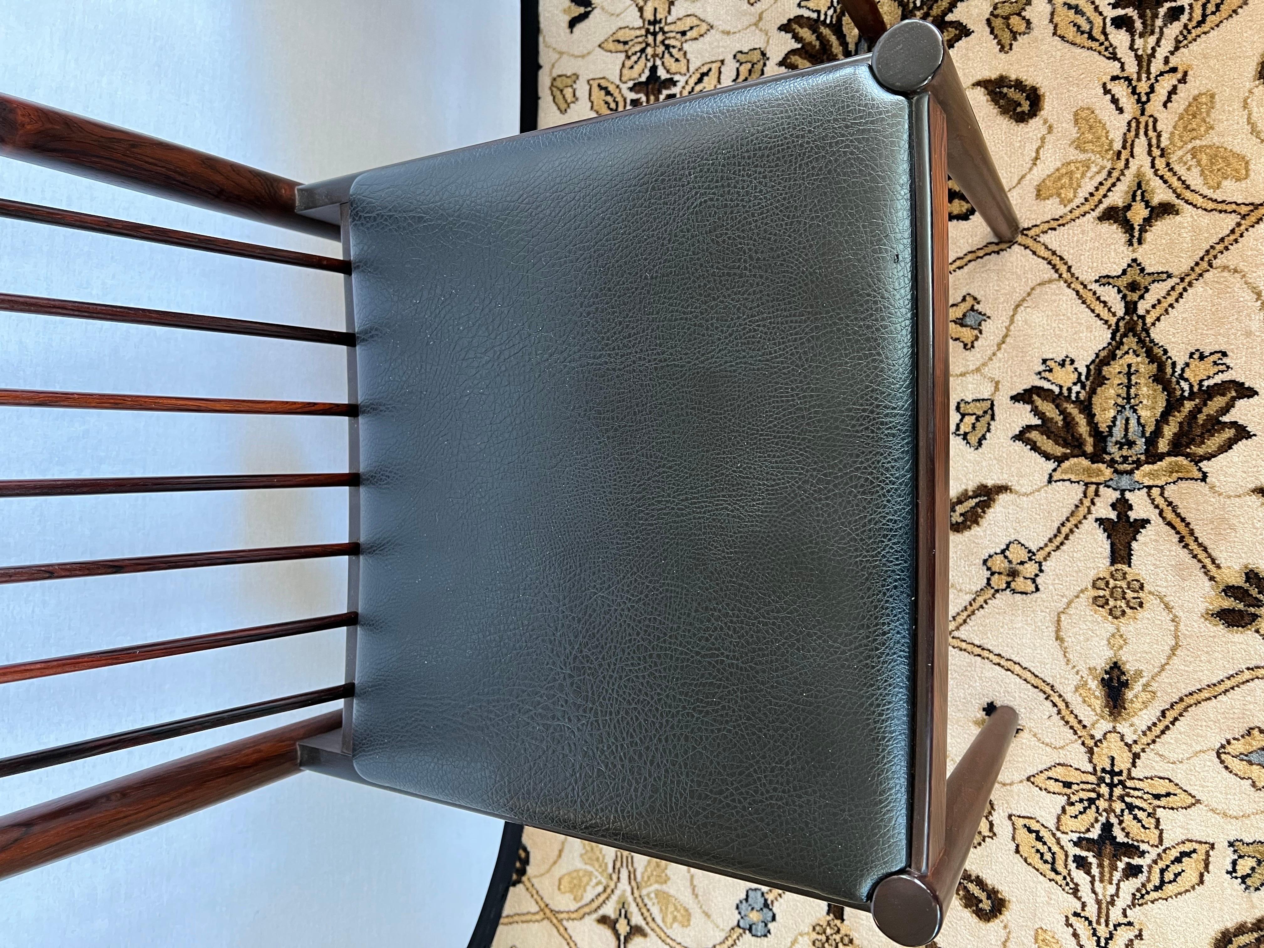 Arne Vodder for Sibast Danish Modern Dining Room Set Table & Eight Chairs 2