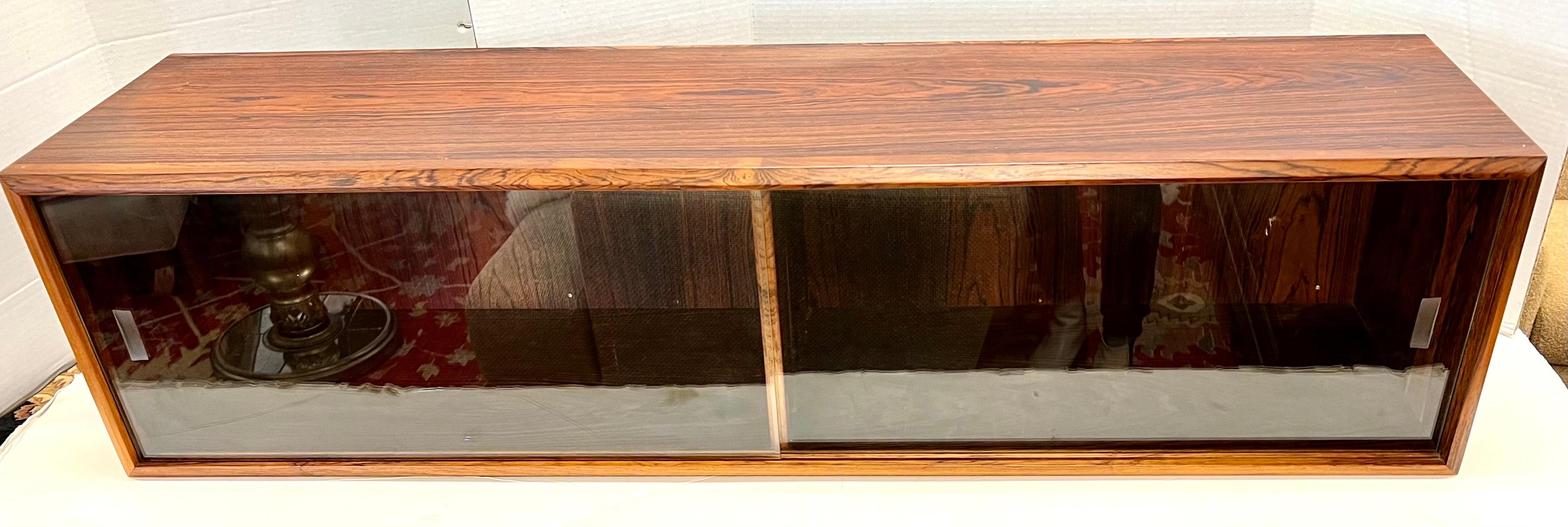 Late 20th Century Arne Vodder for Sibast Danish Modern Mounted Floating Sideboard Shelf