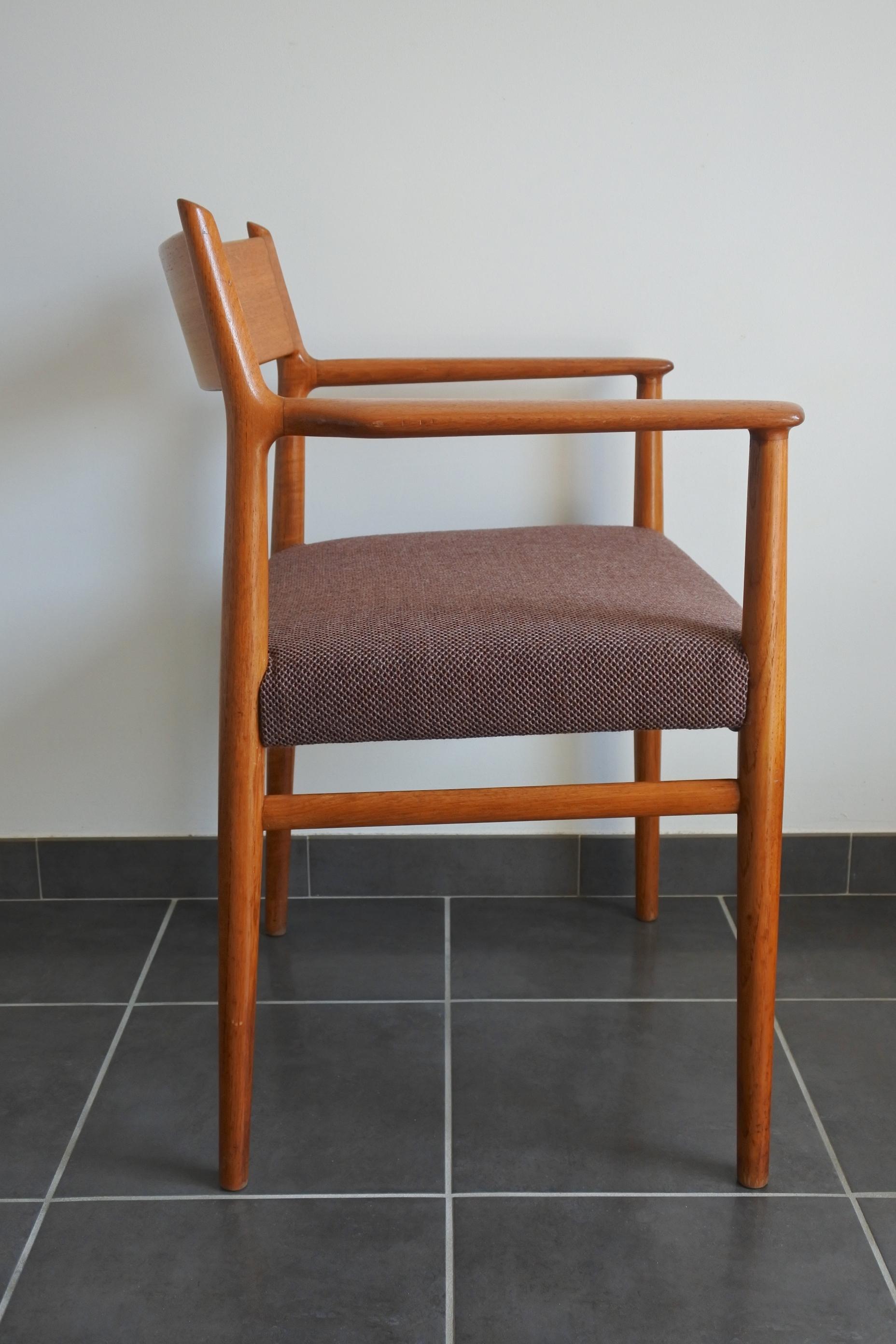 Danish Arne Vodder for Sibast, Desk Armchair, Teak, Denmark