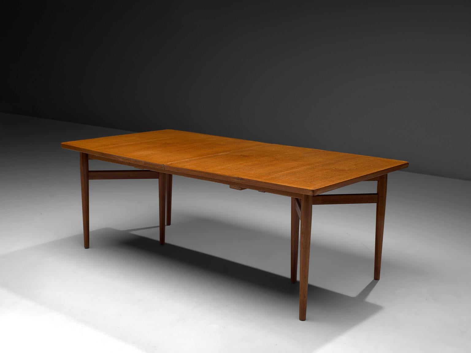 Arne Vodder for Sibast Dining Table in Teak 2