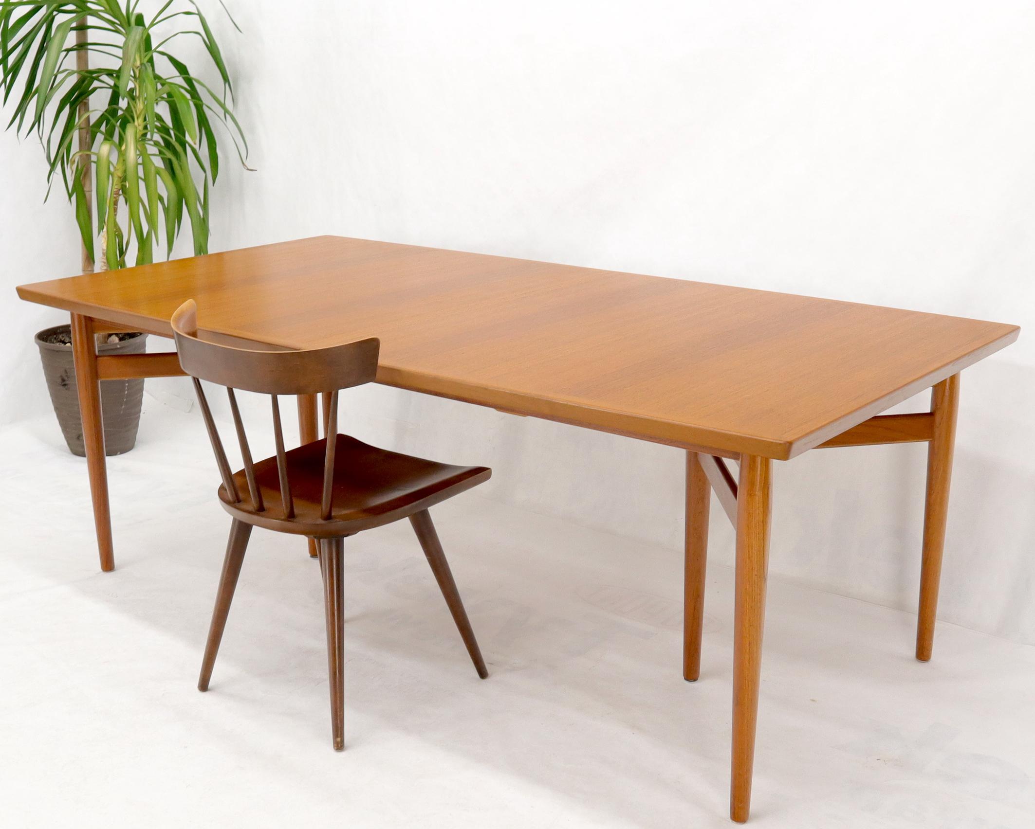 Arne Vodder for Sibast Large Oversize Dining Conference Table Extensions For Sale 4