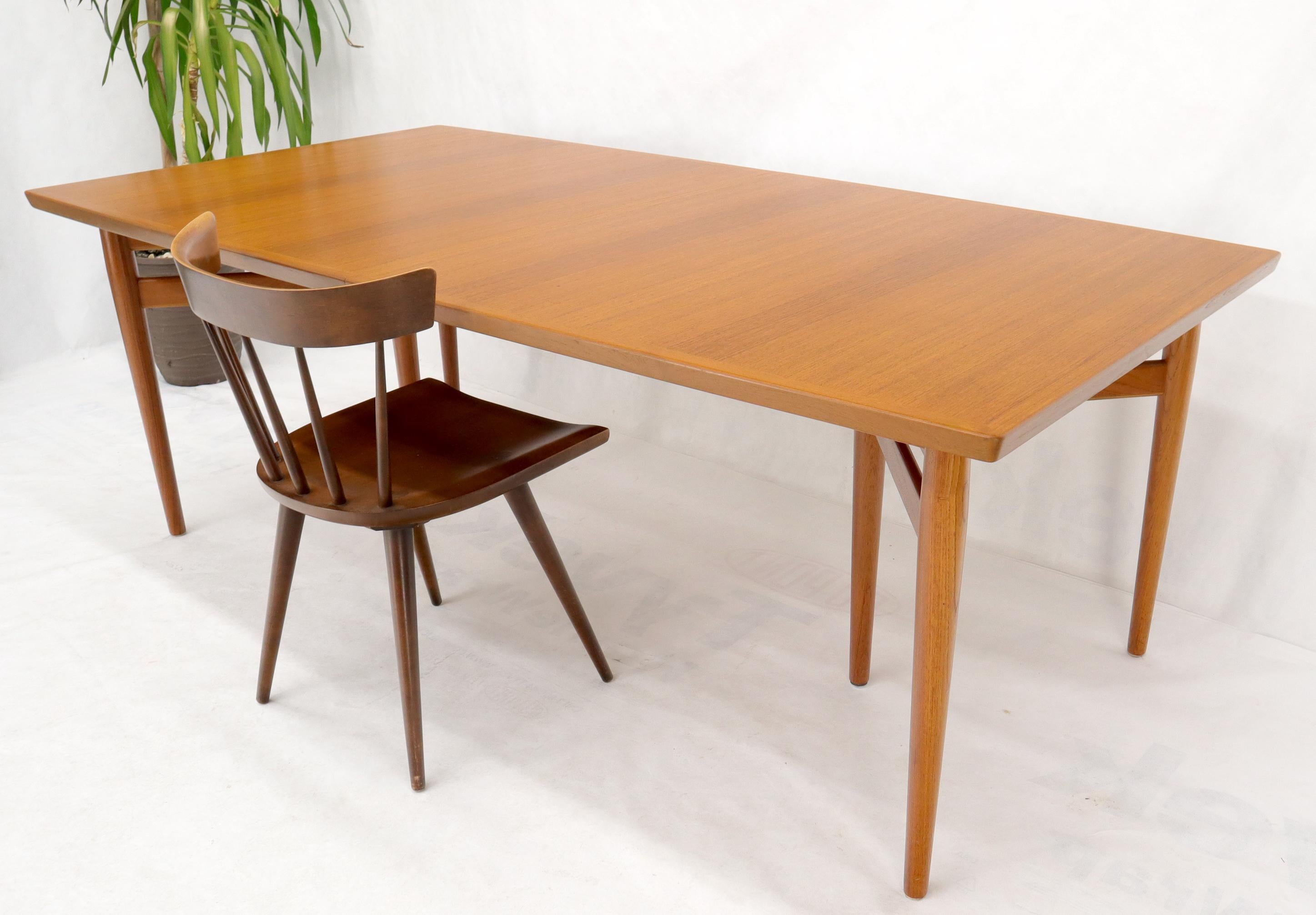 Arne Vodder for Sibast Large Oversize Dining Conference Table Extensions For Sale 10