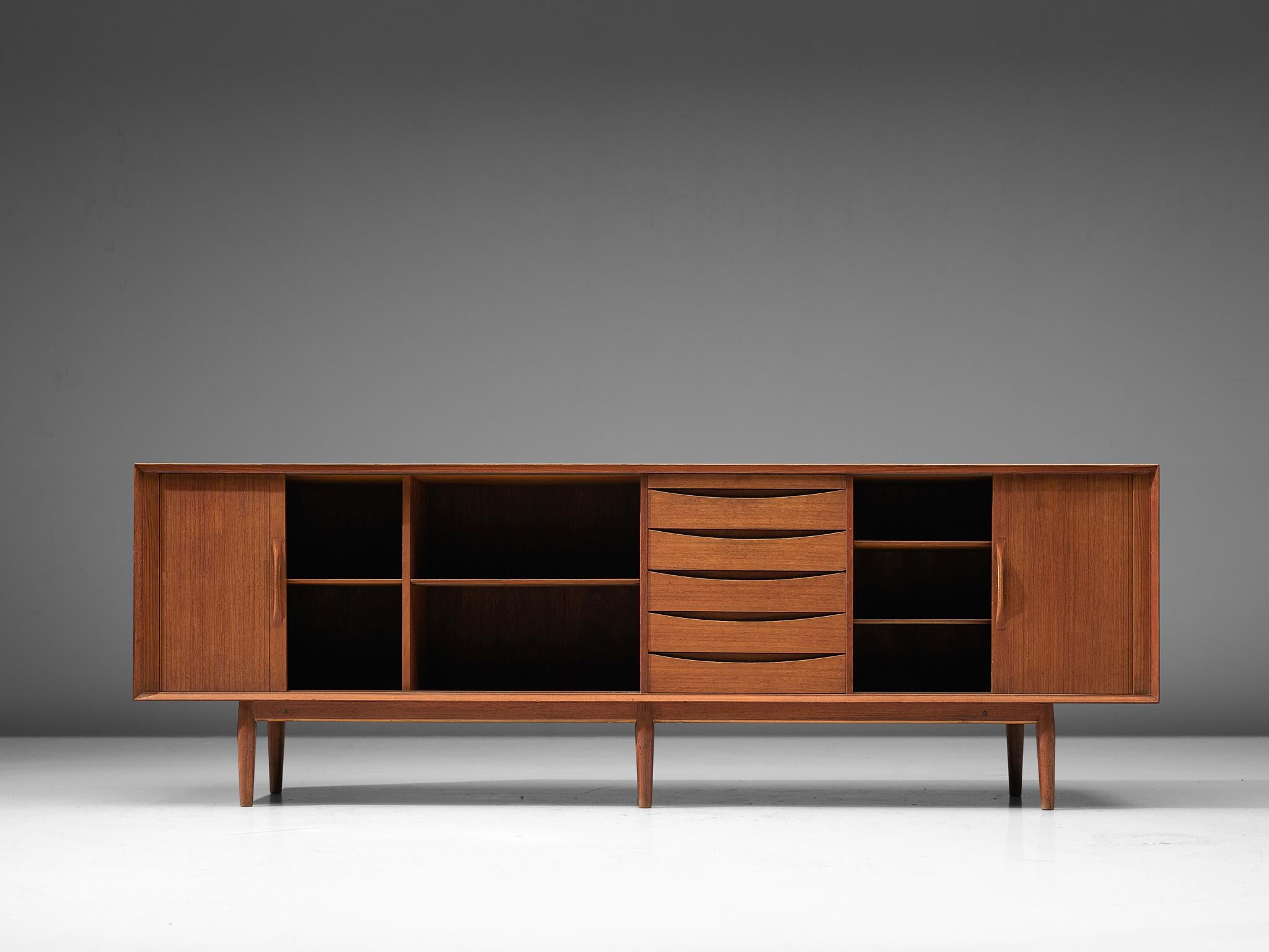 Scandinavian Modern Arne Vodder for Sibast Møbler Sideboard in Teak