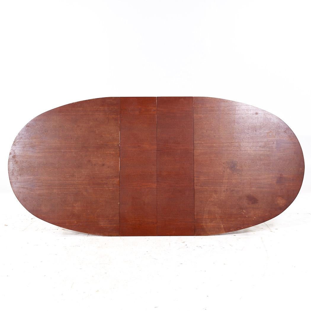 Arne Vodder pour Sibast MCM Table de salle à manger extensible en teck danois avec 2 abattants en vente 6