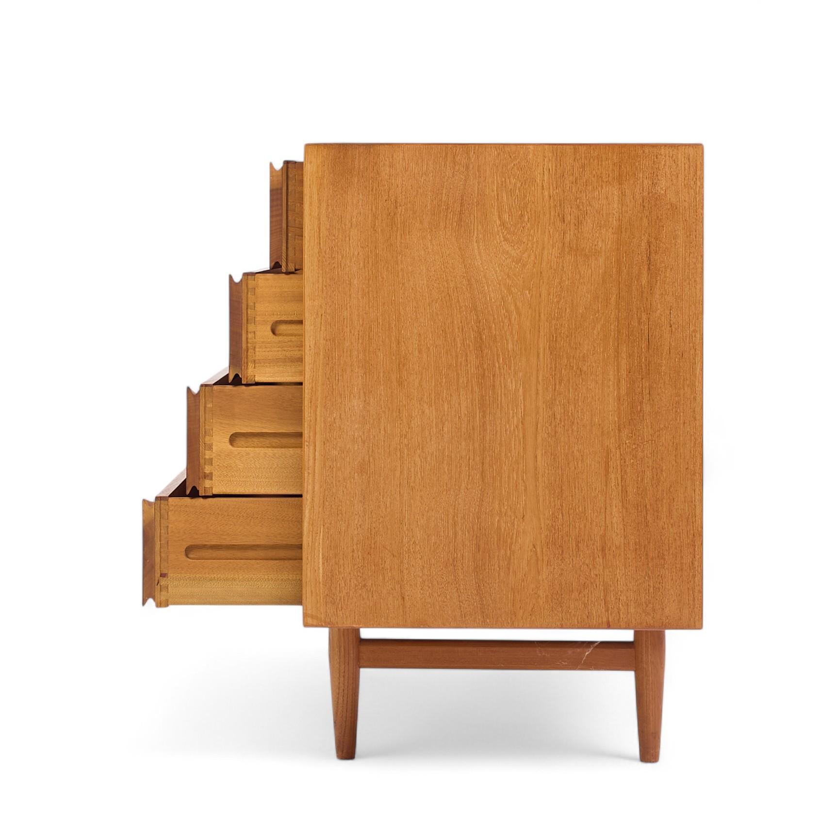 20th Century Arne Vodder for Sibast Mid Century Danish Teak Credenza For Sale