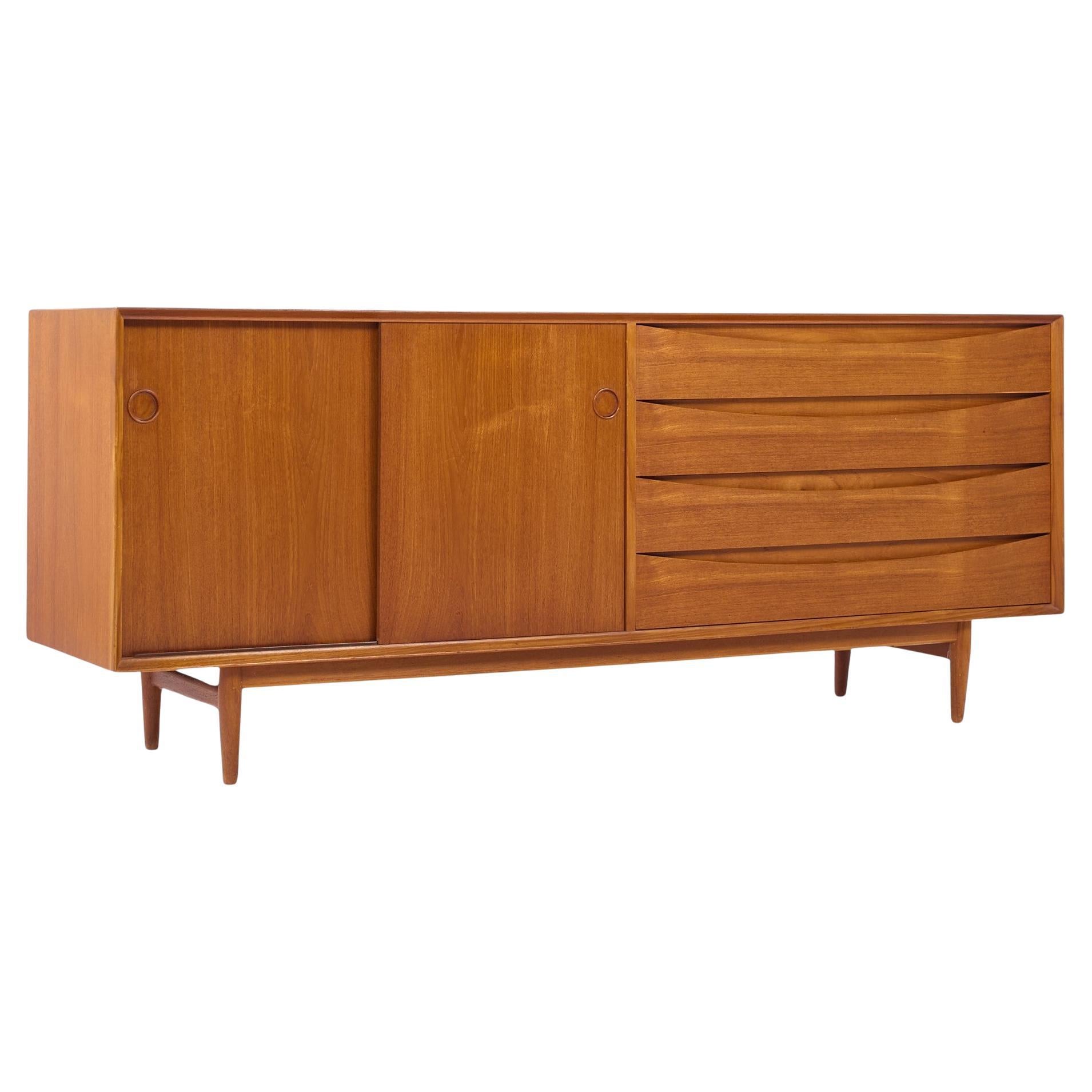 Arne Vodder for Sibast Mid Century Danish Teak Credenza
