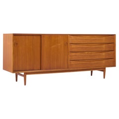 Arne Vodder for Sibast Mid Century Danish Teak Credenza