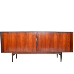 Arne Vodder for Sibast Tambour Credenza in Rosewood