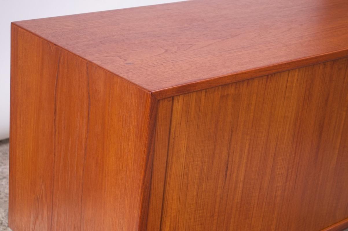 Arne Vodder for Sibast Tambour-Door Teak Credenza Model 37 7