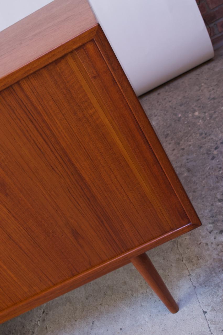 Arne Vodder for Sibast Tambour-Door Teak Credenza Model 37 9