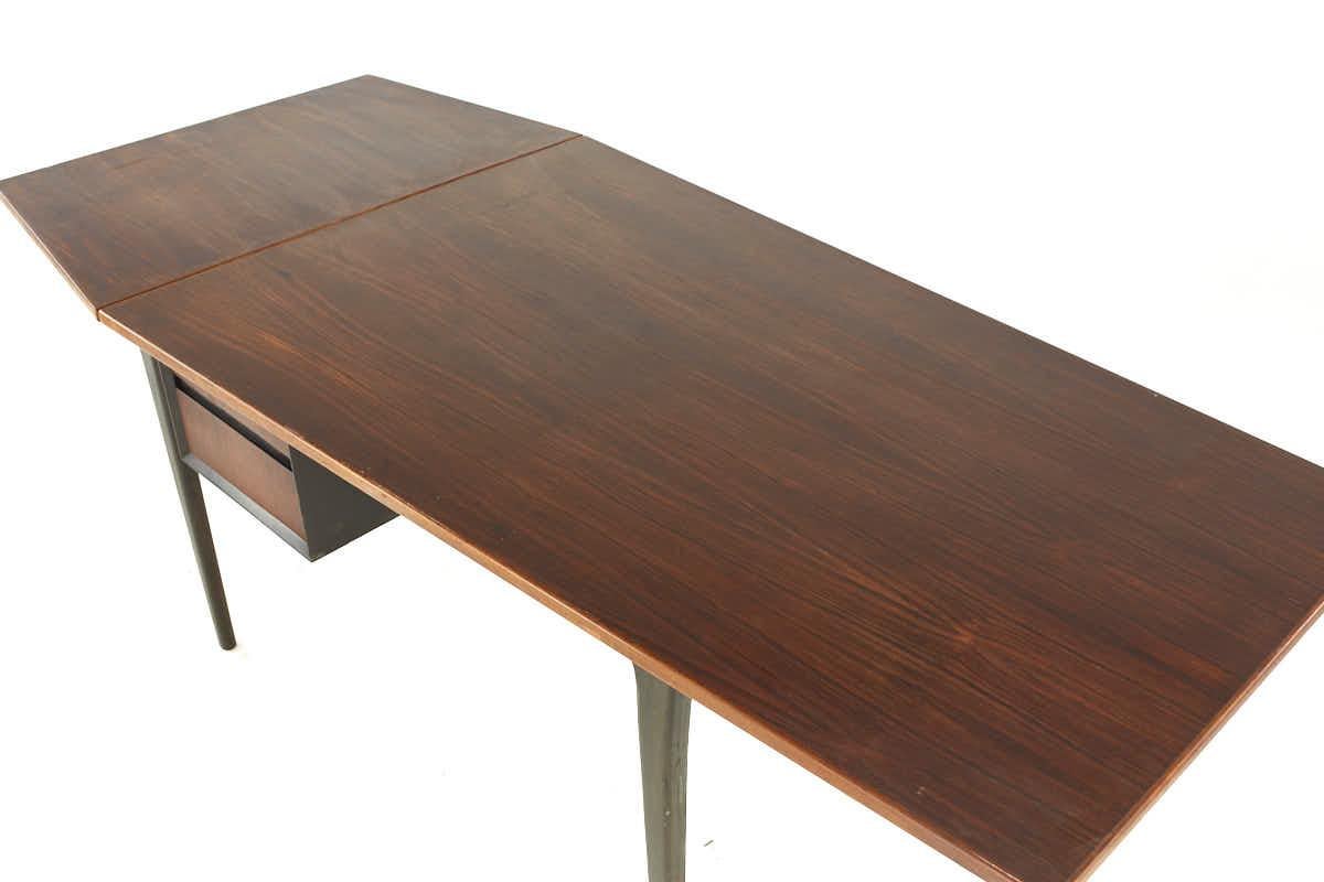 Arne Vodder for Sibast Teak Drop Leaf Desk For Sale 4