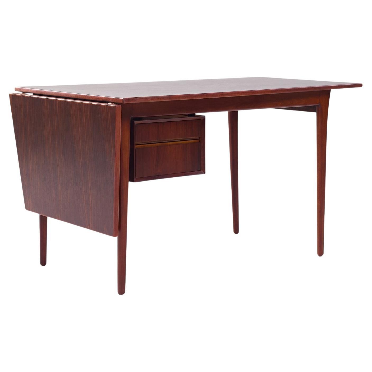 Arne Vodder for Sibast Teak Drop Leaf Desk