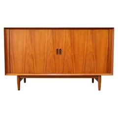 Used Arne Vodder for Sibast Teak Record Cabinet