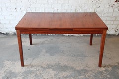 Arne Vodder for Sigh & Sons Danish Modern Rosewood Extension Dining Table