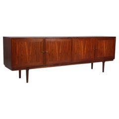 Vintage Arne Vodder freestanding cabinet with 4 doors, rosewood. Denmark 1960's