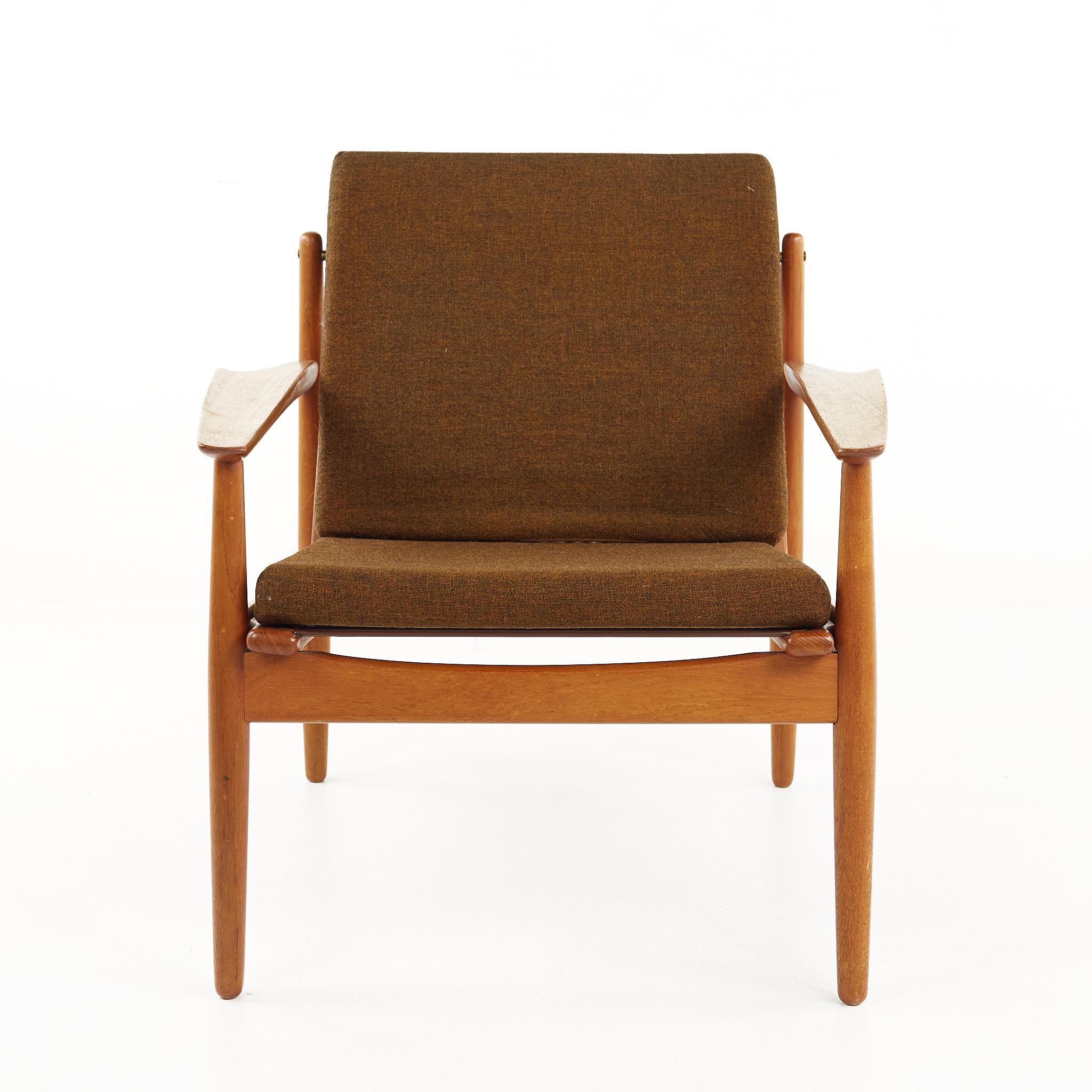 Late 20th Century Arne Vodder Glostrup Møbelfabrik Mid Century Danish Lounge Chairs , a Pair