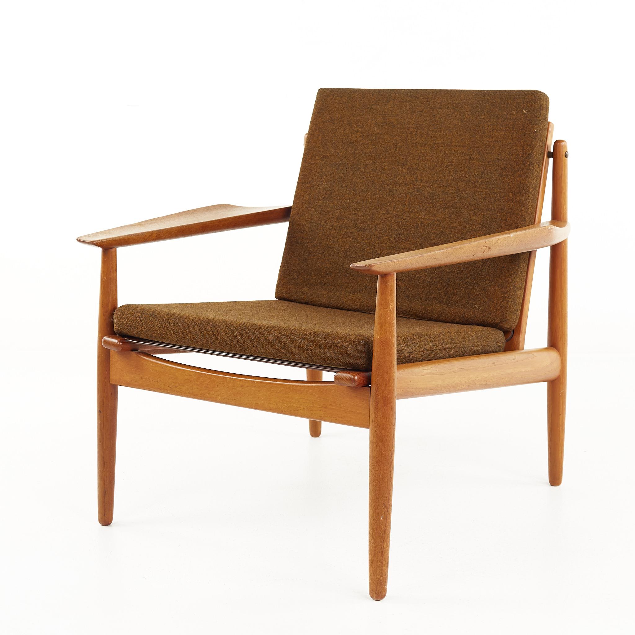 Upholstery Arne Vodder Glostrup Møbelfabrik Mid Century Danish Lounge Chairs , a Pair