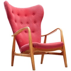 Arne Vodder Highback Chair, 1960s