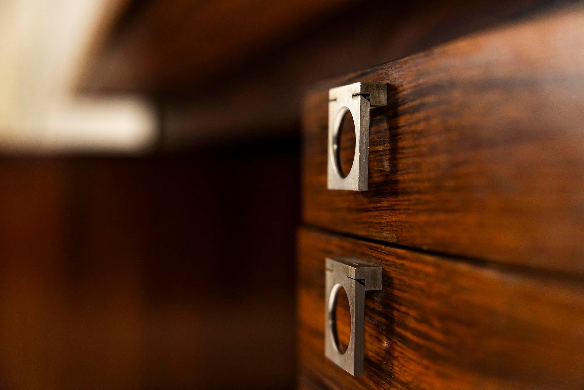 Arne Vodder L-shaped Executive Desk in Rosewood for Sibast, Denmark 1960s 7