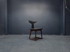 Arne Vodder Leather Dining Chair