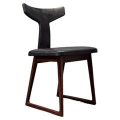 Arne Vodder Leather Dining Chair