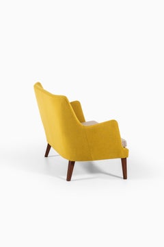 Arne Vodder Loveseat Sofa by Ivan Schlechter in Denmark