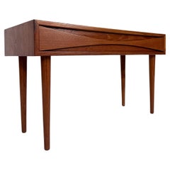 Arne Vodder Lowboard Nightstand Bedside Table Teak Chest of Drawer Niels Clausen