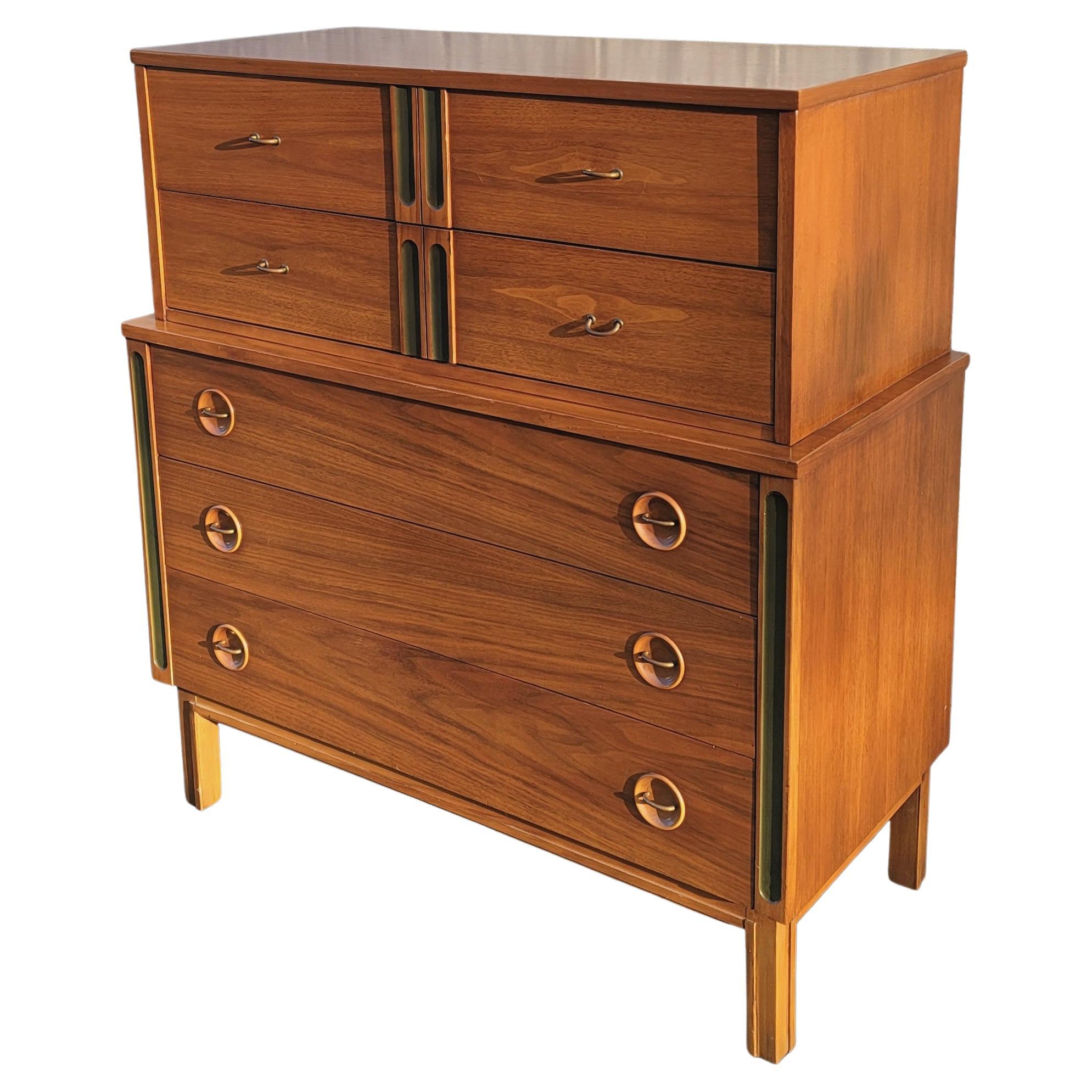 Scandinavian Modern Arne Vodder Mid Century Danish Teak Chest of Drawers, Circa 1950s For Sale