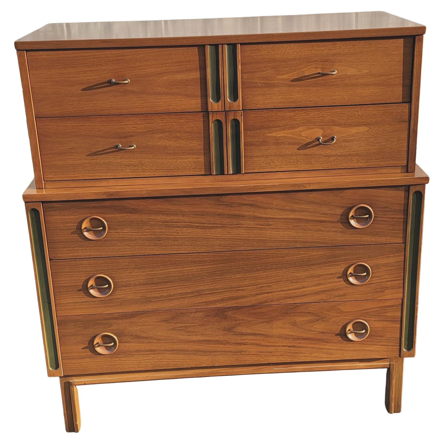 20th Century Arne Vodder Mid Century Danish Teak Chest of Drawers, Circa 1950s For Sale