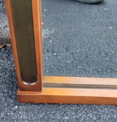 Arne Vodder Mid-Century Danish Teak Modern Wall Mirror