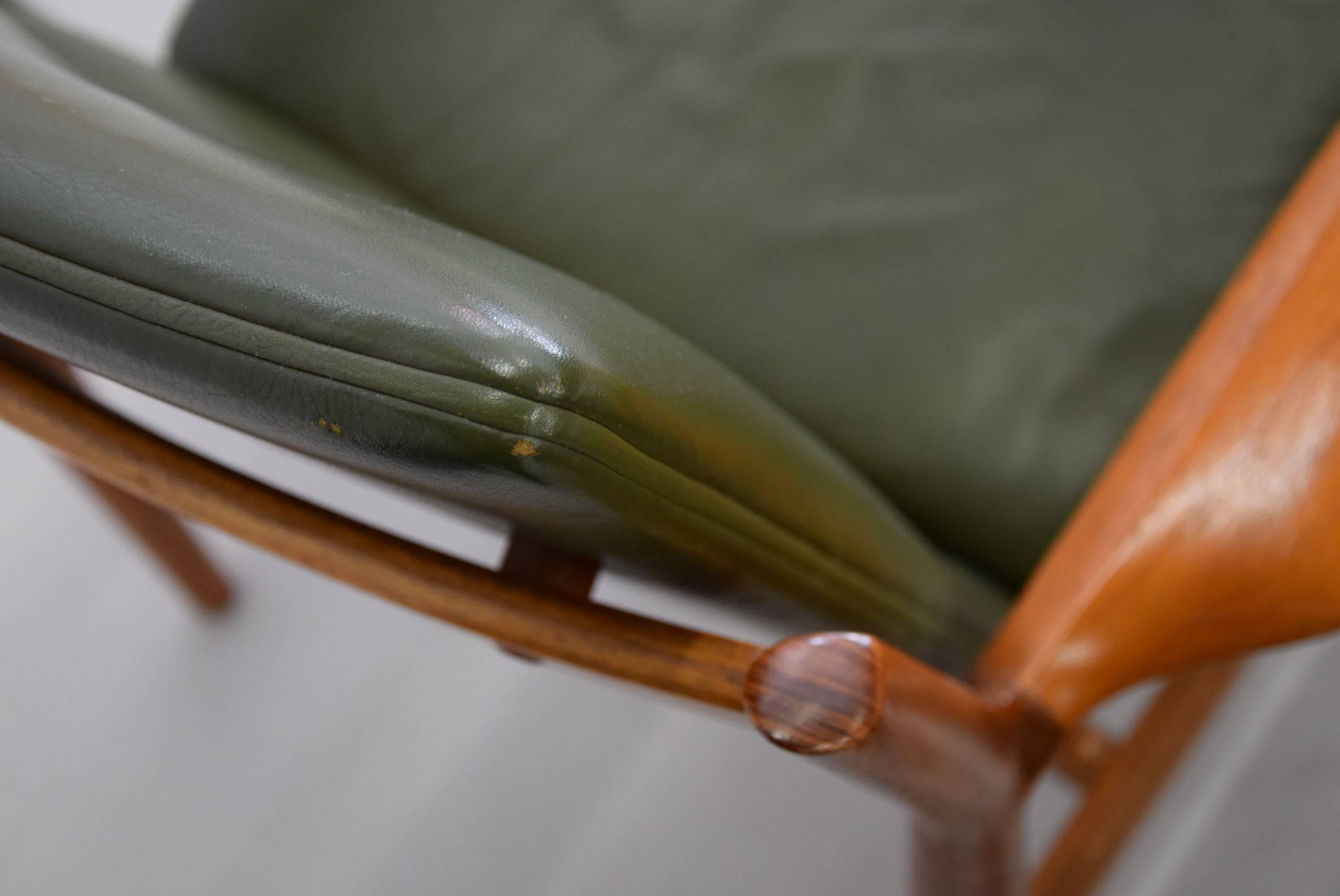 Mid-Century Modern Arne Vodder fauteuil danois moderne du milieu du siècle dernier, Danemark en vente