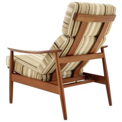 Arne Vodder Midcentury Sessel FD 164:: Frankreich & Sohn:: Dänemark:: 1960er Jahre