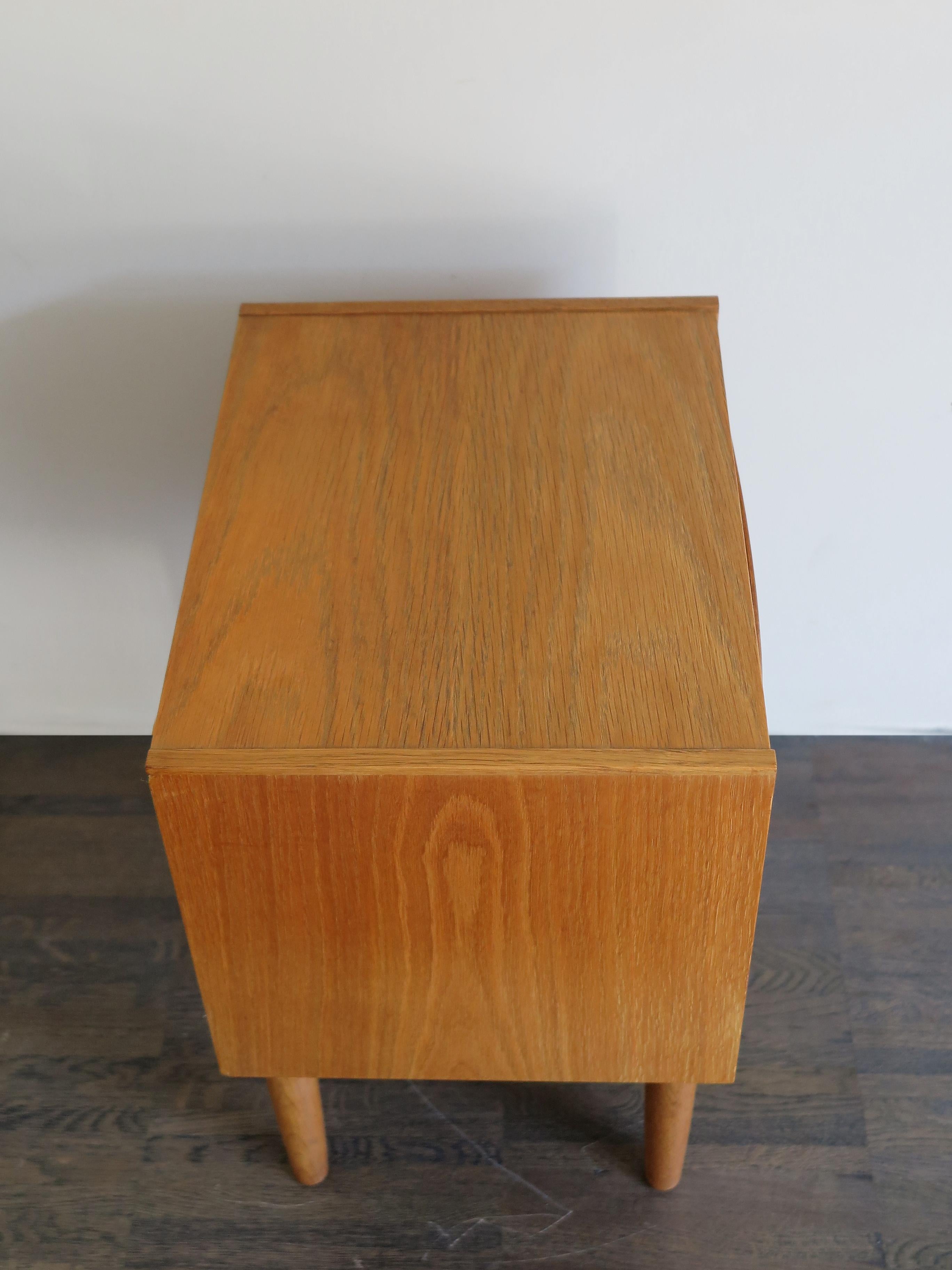 Mid-20th Century Arne Vodder Mid-Century Modern Design Scandinavian Oak Nightstands, 1950s