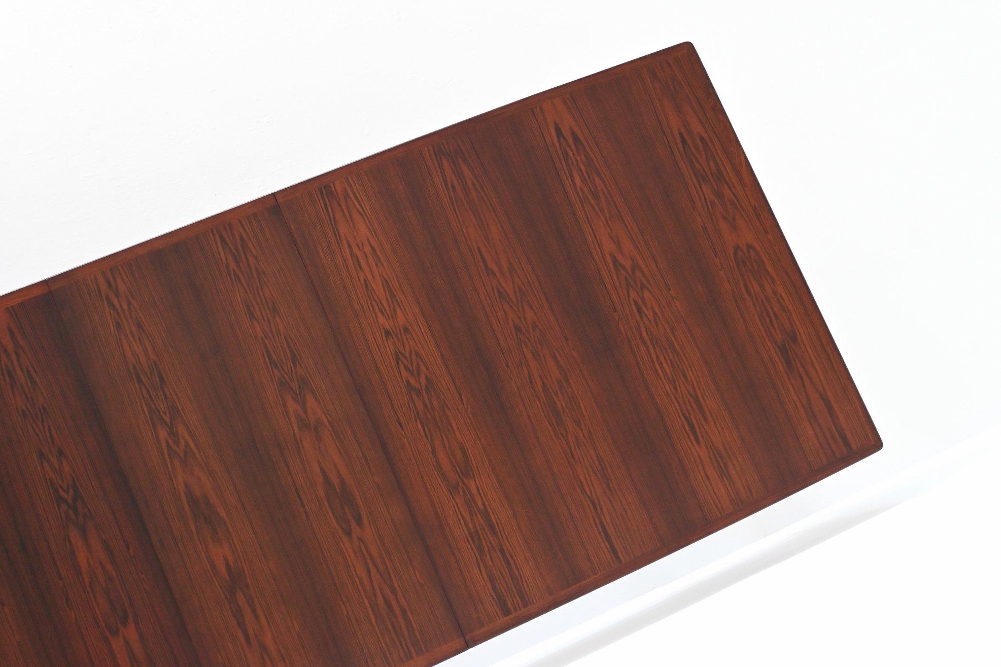 Arne Vodder model 201 dining table in rosewood Sibast Furniture Denmark 1960 4