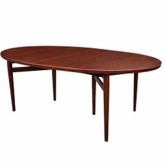 Arne Vodder Model 212 Danish Rosewood Dining Table by Sibast 1960s