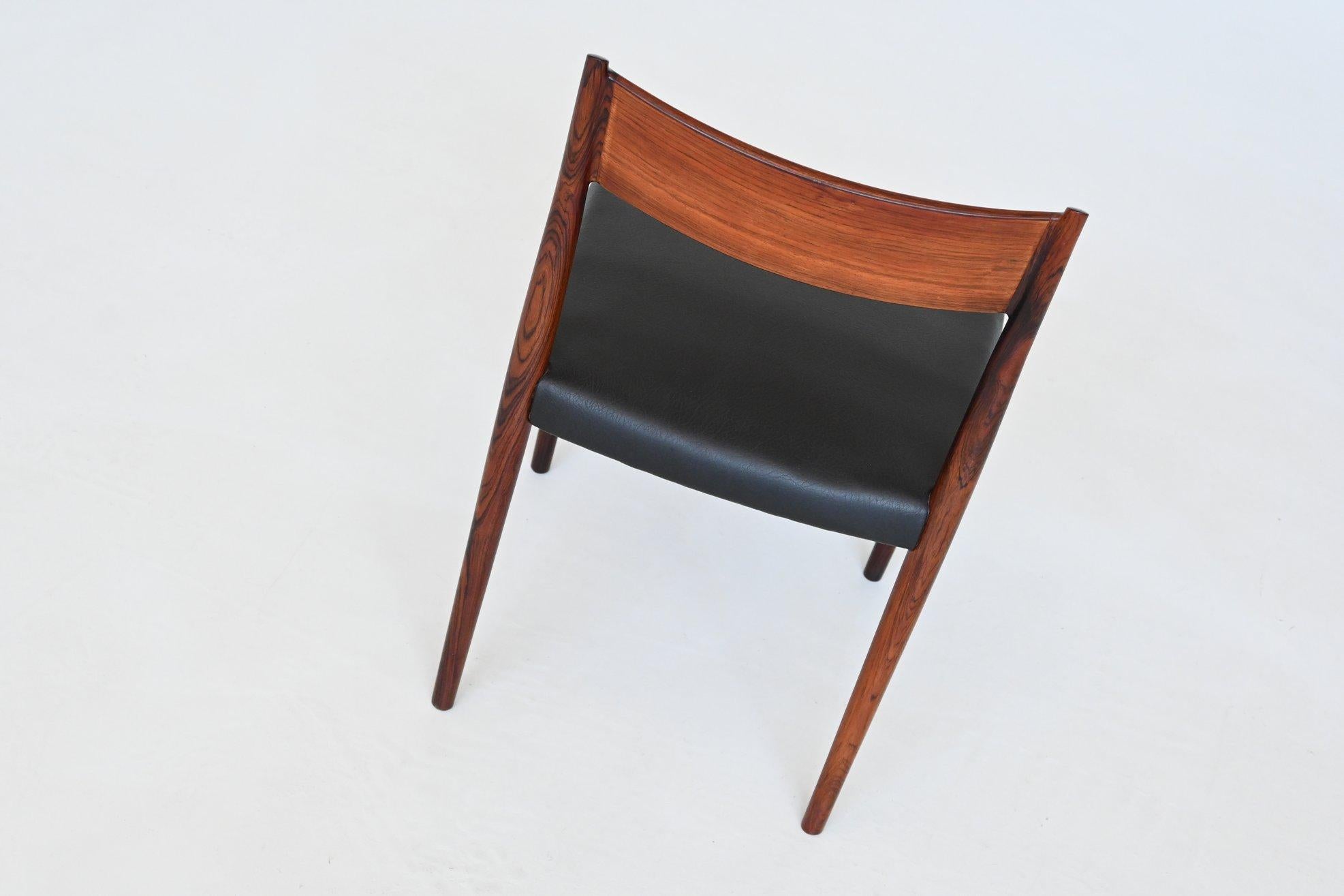 Arne Vodder model 418 dining chairs Sibast Mobler Denmark 1965 14