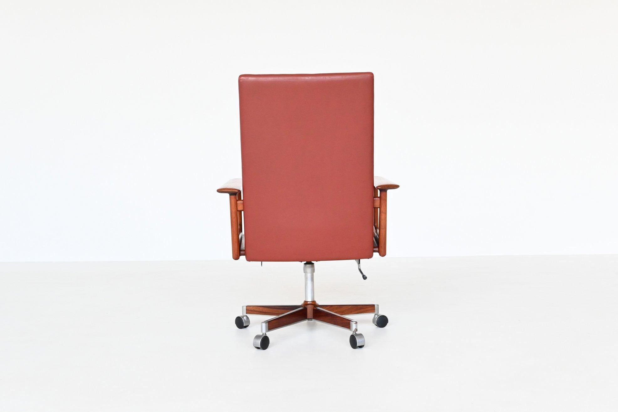 Arne Vodder Model 419 Desk Chair Rosewood Sibast Furniture, 1960 3