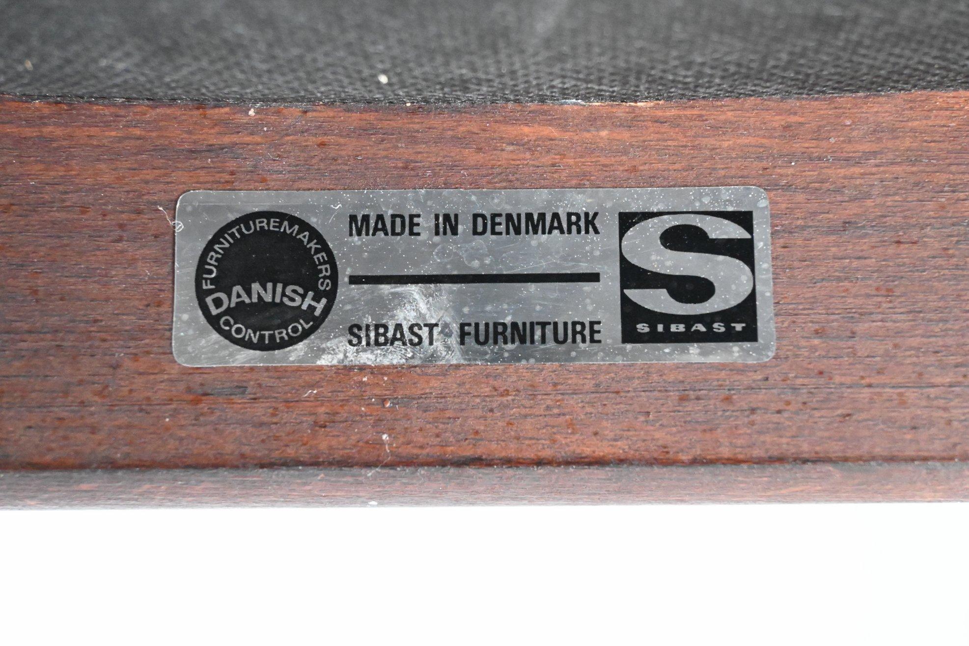 Arne Vodder Model 422 Rosewood Dining Chairs Sibast, Denmark, 1960 10