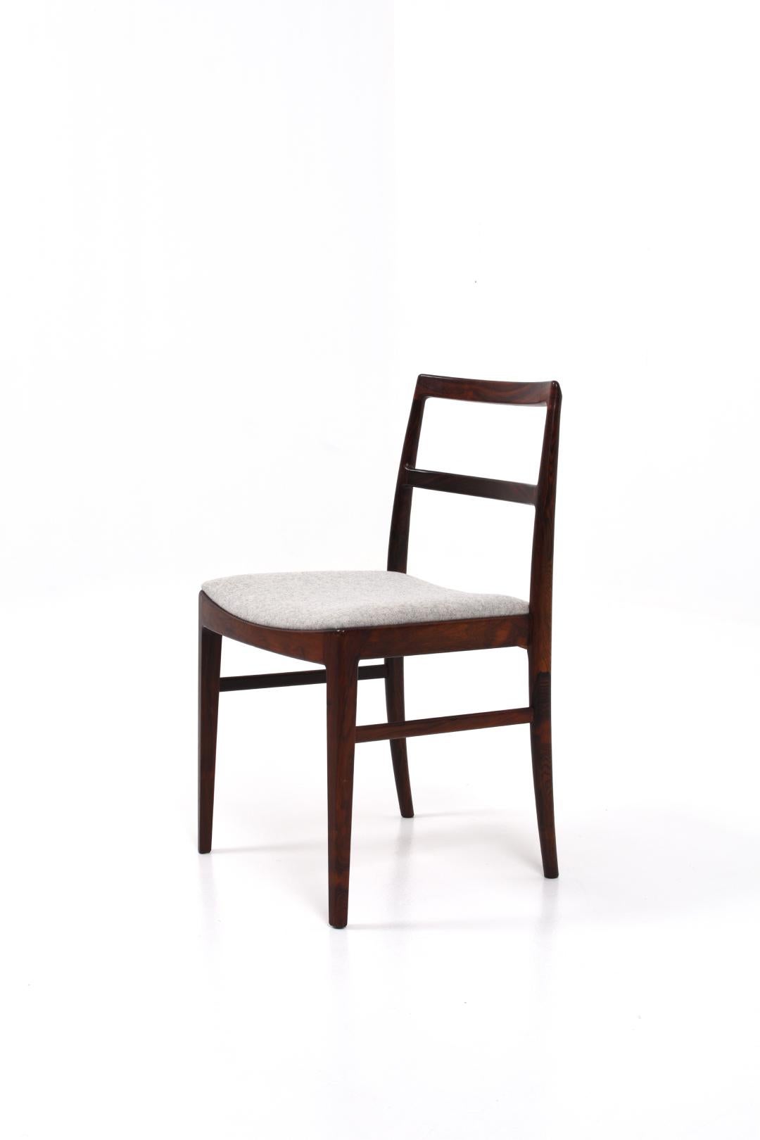 Milieu du XXe siècle Chaises de salle à manger modèle 430 d'Arne Vodder pour Sibast Møbler, ensemble de 4 pièces en vente